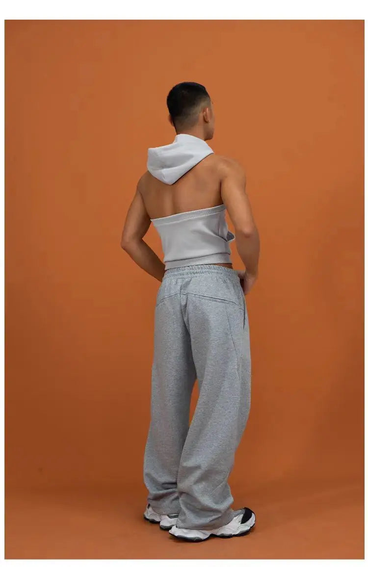 Gym T-shirt Man Sleeveless Sweatshirt Gym Clothing Men Bodybuilding Clothes Men&
