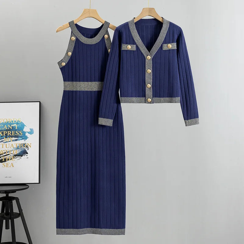 French Style Dress Sets Women&