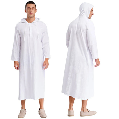 Islamic Kaftan Muslim Jubba Arabic  Thobe Men&