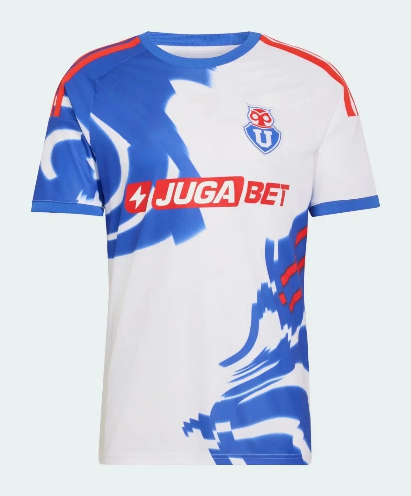 2026 New Jersey  3D Sports Universidad de Chile  Special Edition Soccer Jersey – Blue Red Geometric Pattern