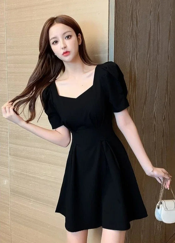 Red Short Dresses for Women 2025 Black Backless Woman Dress Mini Open Back Clothes Xxl Summer Aesthetic Fashion Promotion Sale X