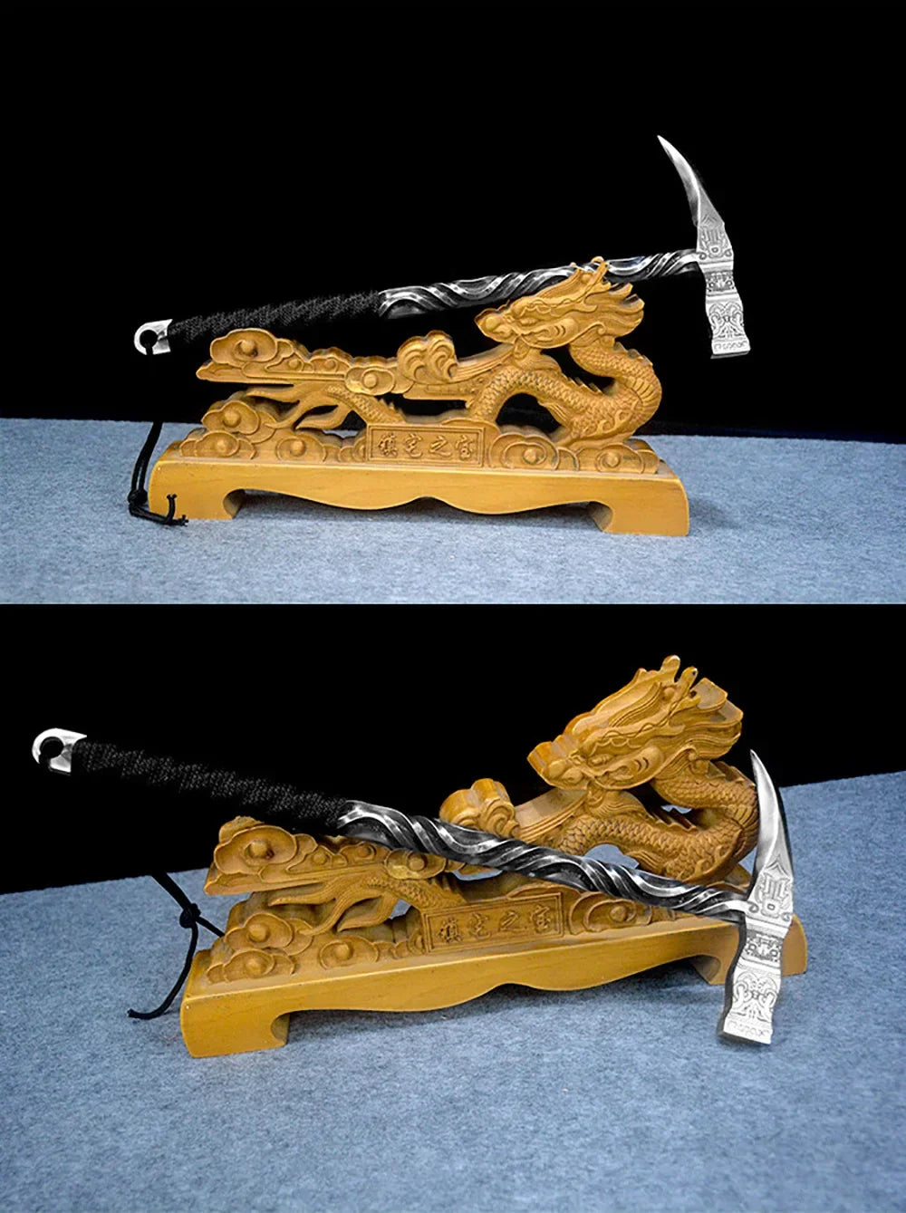 40cm Wild Hammer Hand Forged Integrated Hammer Multifunctional Tool Camping Hand Hammer Gardening Tools Equipment