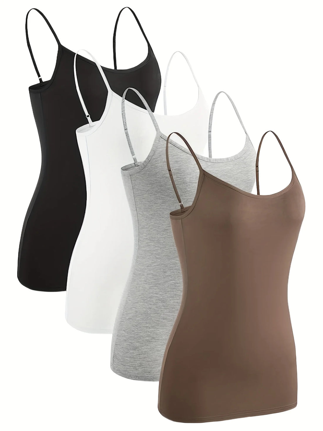 Camisole tops, casual crewneck summer sleeveless tops, women&