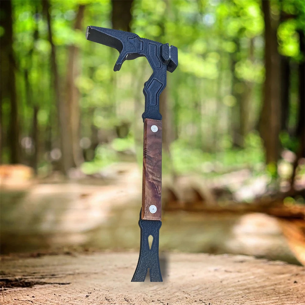 Outdoor Multifunctional Hammer Demolition Tool Hammer Hand Tool Survival Tactical Axes Camping Self Defense Axe Outdoor Tools