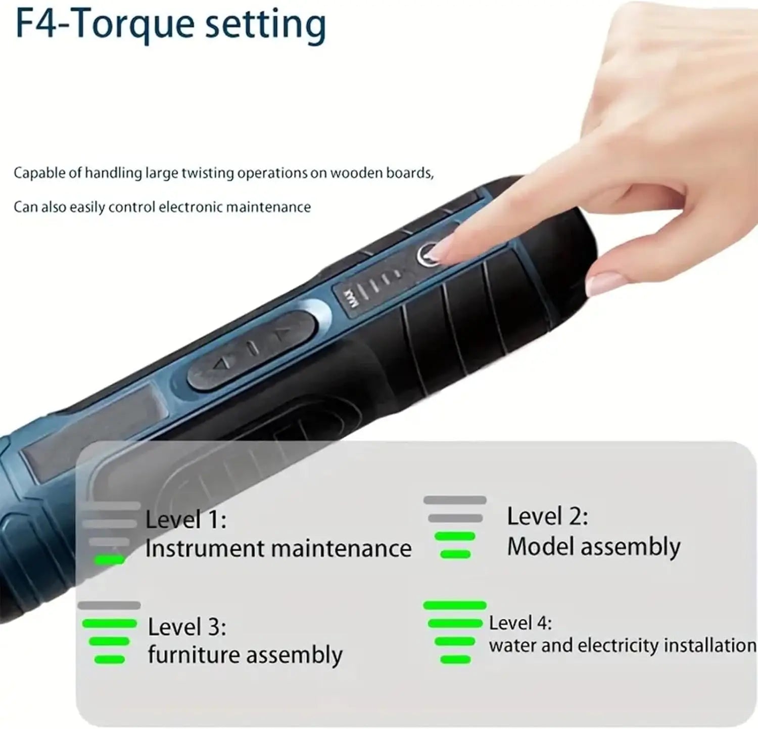Electric Screwdriver Set with Multi-Function Torque Control, USB Rechargeable  Device Maintenance, Repair and DIY Projects