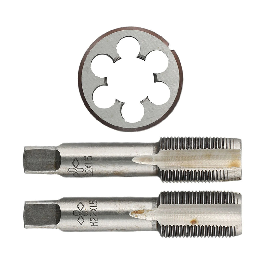 Tapper Tap &amp; Die Set Metalworking Supplies Metalworking &amp; Manufacturing HSS Hand Tools Metric Thread Right Hand