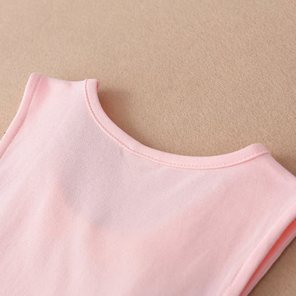 Kids Dresses for Girls Clothes Cotton Summer Dresses for 5 6 7 8 9 10 11 12 Years Casual Sleeveless Children&
