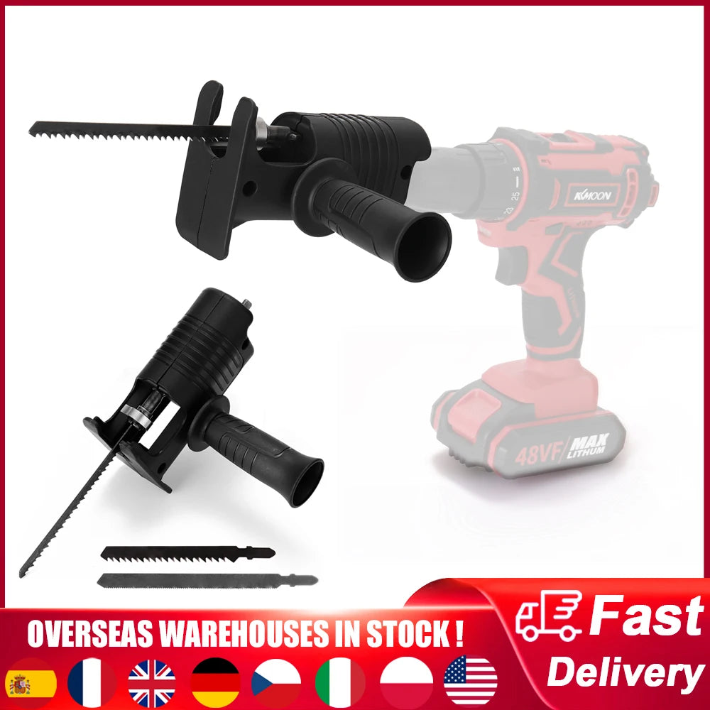 Electric Drill Modified To Electric Saws Reciprocating Saw Adapter Accessory Electric Saws Drill to Jig Saws Wood Cutting Tools