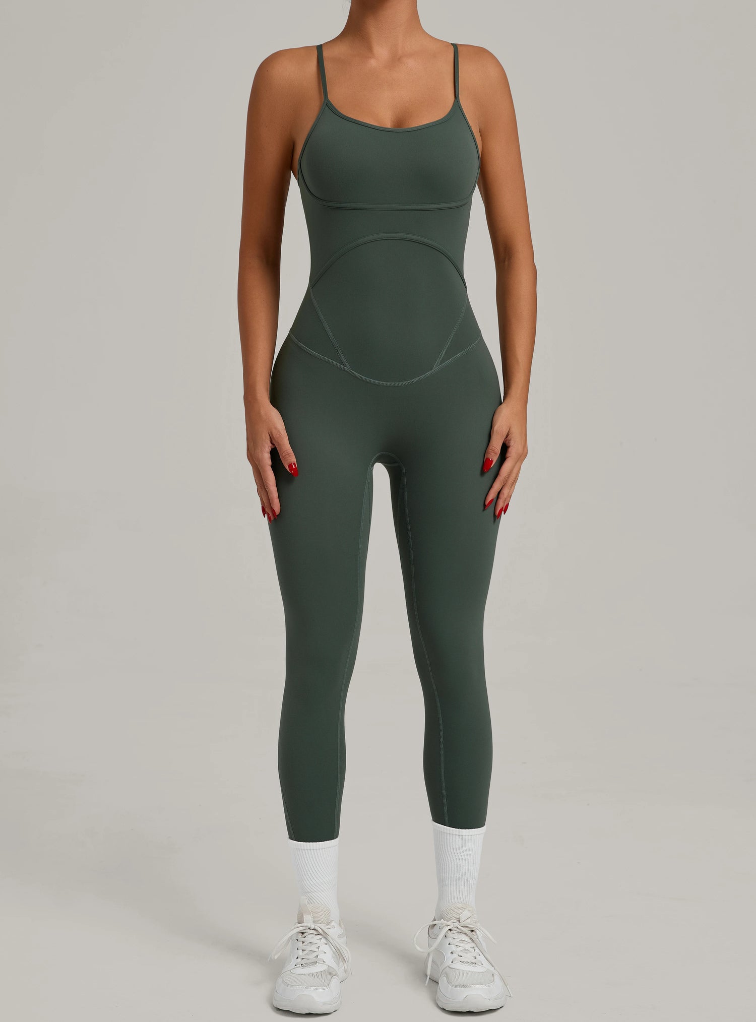 Padded One-Piece Yoga Clothes Sportswear Women&