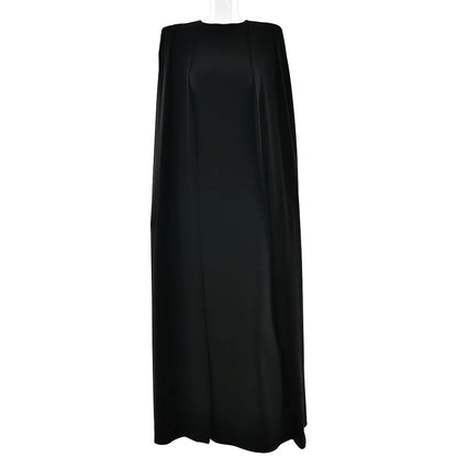 2025 New Fashion High Waist Evening Dress for Women Polyester Fabric Gathered Skirt Tight Fit Gown for Parties And Banquets