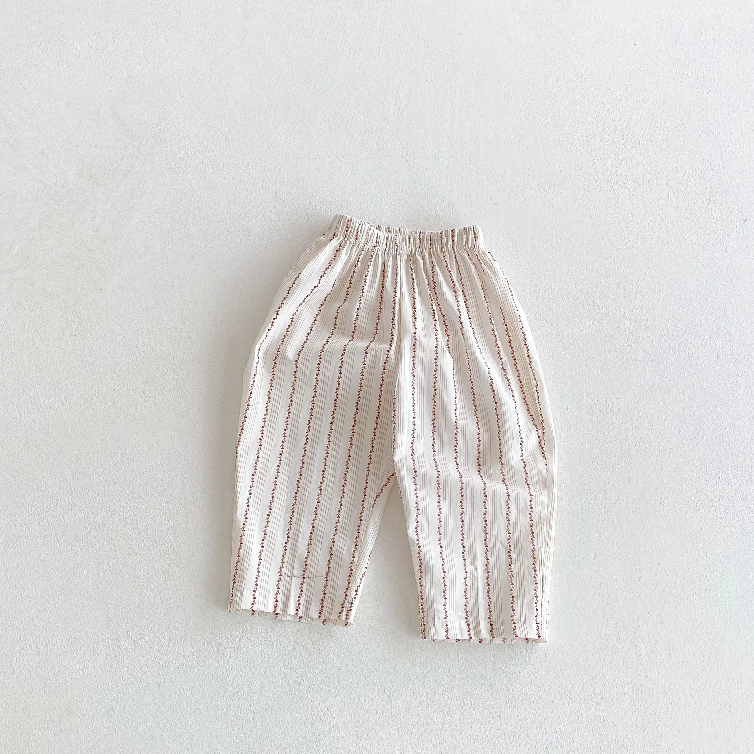 1-6 Year Old Kids Clothing Summer Thin Casual Trousers Fashion Korean Style Children Haren Pants Toddler Costume Child Long Pant