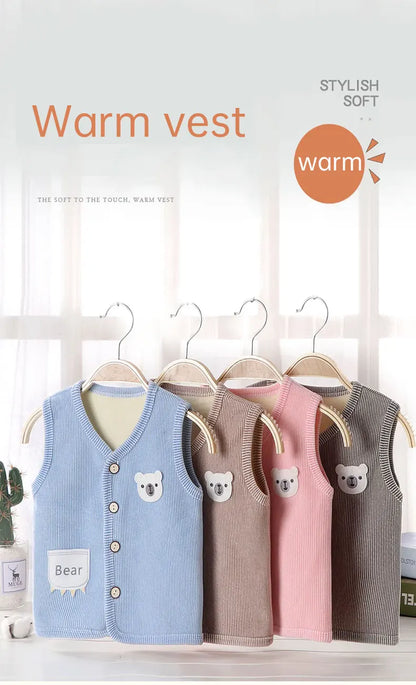 Kids Clothes Waistcoat Children&
