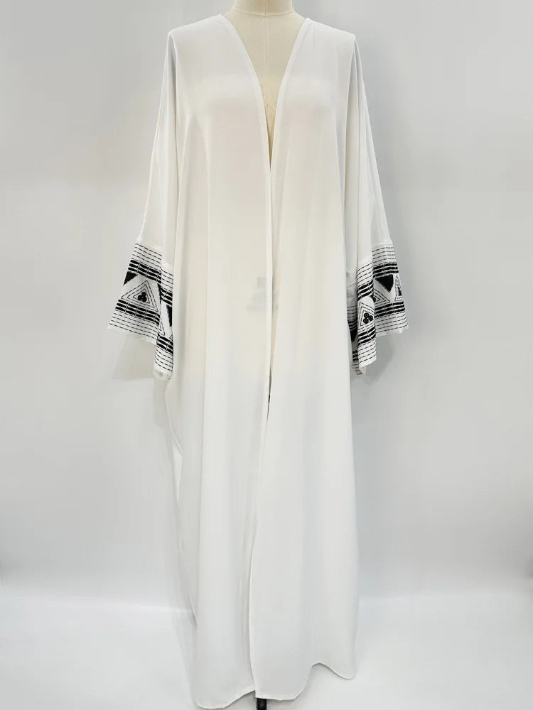 Morocco Kaftan Abayas Eid Muslim Abaya for Women Dubai Dresses Jalabiya Embroidery Ramadan Islam Vestidos Arab Long Robe 2026