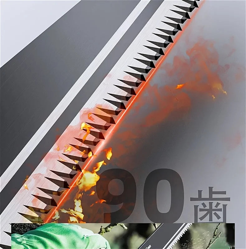 Compact Hand Saw，Sharp SK5 Steel Blade，Durable Gardening Tool，Achieve Efficient Cutting，Wood Cutting Tools，