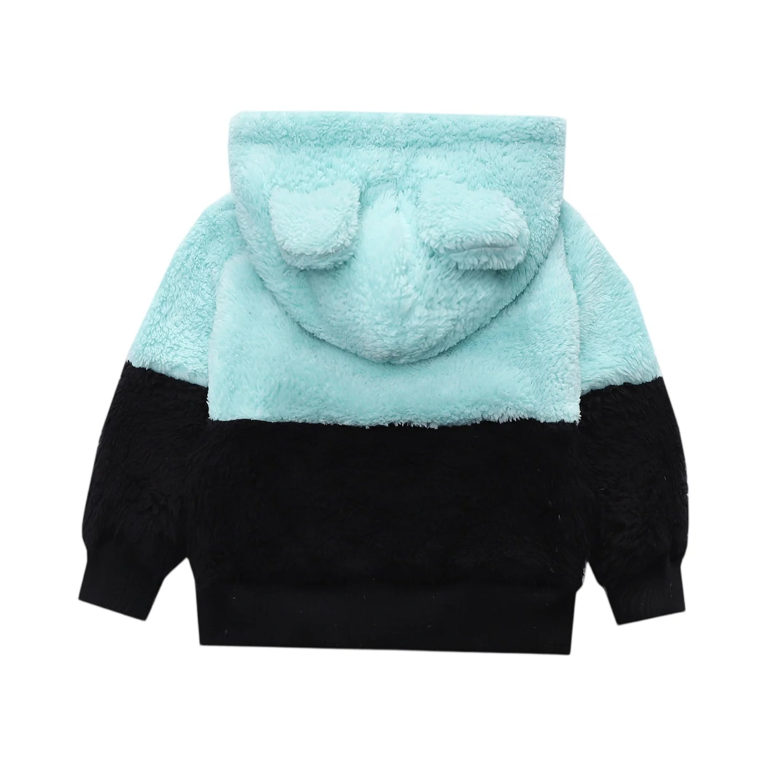 Hoodie Boys Toddler Little Boys Girls Fleec𝐞 Hoodie Pullover Sweatshirts Hooded Thick Bear Ears Shape Hoodies For Boys Age 2-8