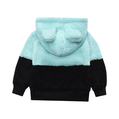Hoodie Boys Toddler Little Boys Girls Fleec𝐞 Hoodie Pullover Sweatshirts Hooded Thick Bear Ears Shape Hoodies For Boys Age 2-8