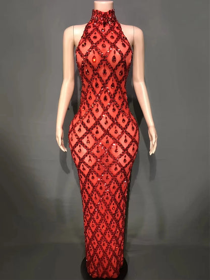 New Fashion Clothes for Women Versatile Long Gown Evening Dress Elegant Chic Vestido Luxury Dresses with Tassels