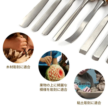 Wood Carving Hand Chisel Set Woodworking Professional Lathe Gouges Tools Wood Carving Tools Wood Hand Chisels Hand Chisels