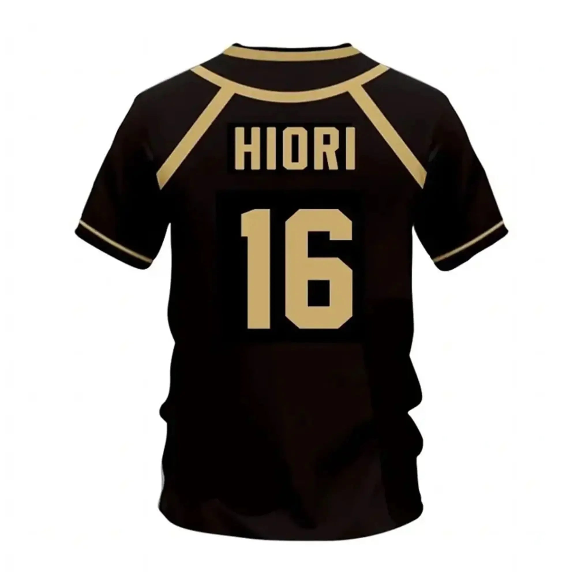 Jersey Anime Anime 3d Print T-shirts Men Women Casual Fashion Short Sleeve T Shirt Oversized Harajuku Tees Tops Kid Clothing