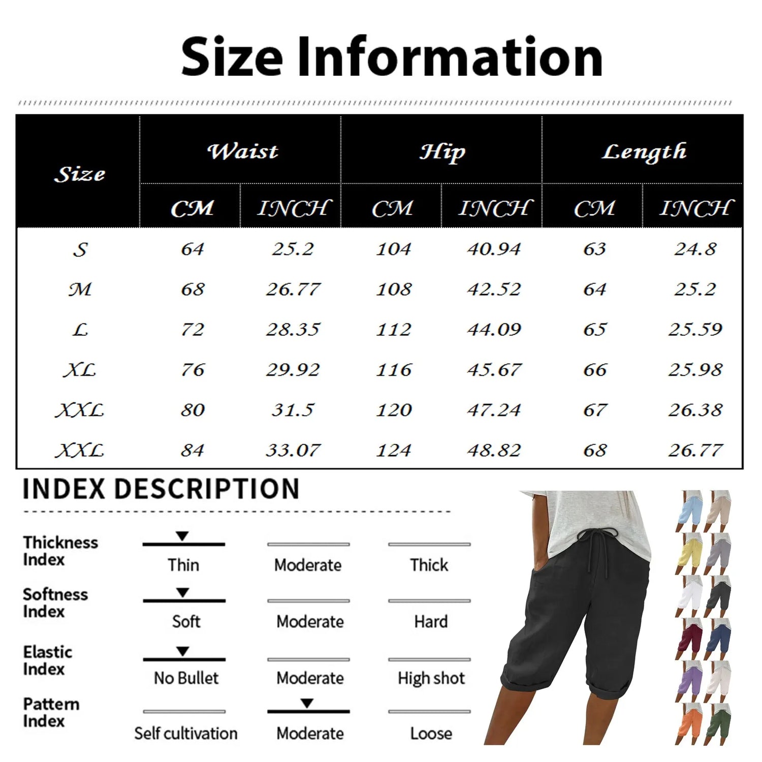 Casual Cotton Linen Pants For Female Streetwear Solid Color Wide Leg Capri Versatile Palazzo Pants Baggy Cargo Pants With Pocket