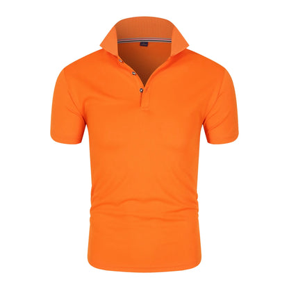 2025 new Polo T shirt for Men White Casual Short Sleeve Golf Polo Shirts Homme New Summer Clothes High Quality Ropa Hombre