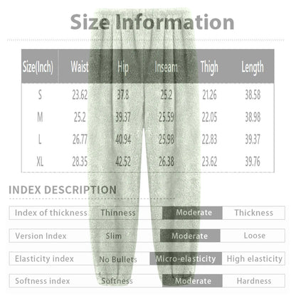Pajamas Pants For Women Warm Winter Solid Color Sleepwear Pyjamas Plush Pants Women Nightwear Fashionable Home Wear