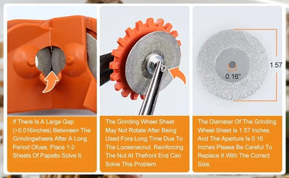 Drill Bit Sharpener Multipurpose Drill Bits Grinding Sharpener, Portable Drill Grinder Grinding Tool, Powered by Electric Drills