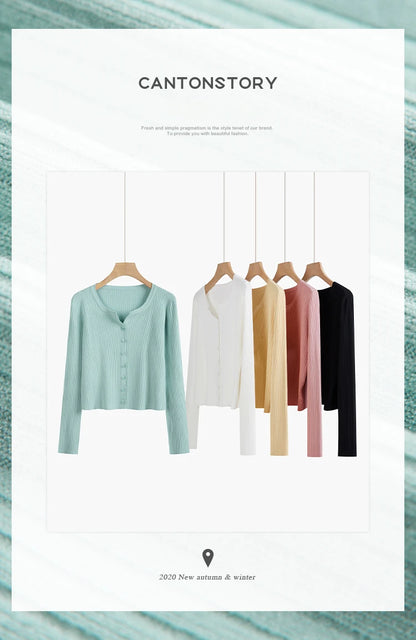 2026 Fashion Women Sweater Female Cardigan Thin Outerwear Short Short Design Sweater Long-sleeve Small Cape Blusa Feminina