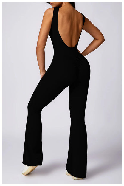 Gym Clothes Women Yoga Suit Training Sportswear Women Sports Jumpsuit Fitness Rompers Stretch Female Push Up Workout Bodysuits