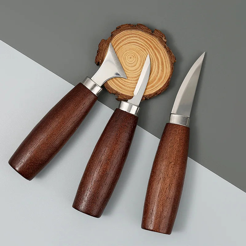 5pcs tools for wood carving Chisel Woodworking Cutter Hand Tool Set Wood Carving Knife DIY Peeling Woodcarving