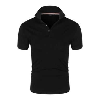 2025 new Polo T shirt for Men White Casual Short Sleeve Golf Polo Shirts Homme New Summer Clothes High Quality Ropa Hombre
