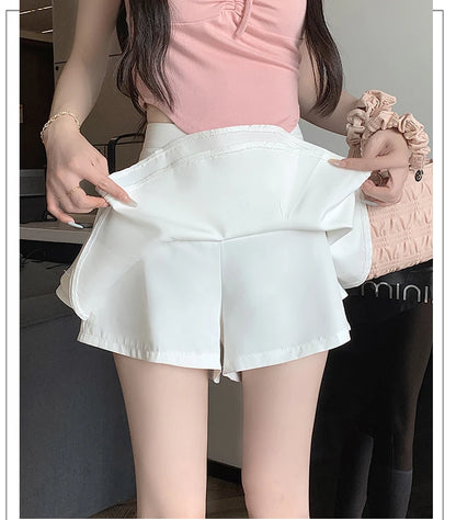 Woman Skirt Short White Skirts for Women High Waist Gyaru Korean Fashion Chic and Elegant Premium Quality Stylish Style
