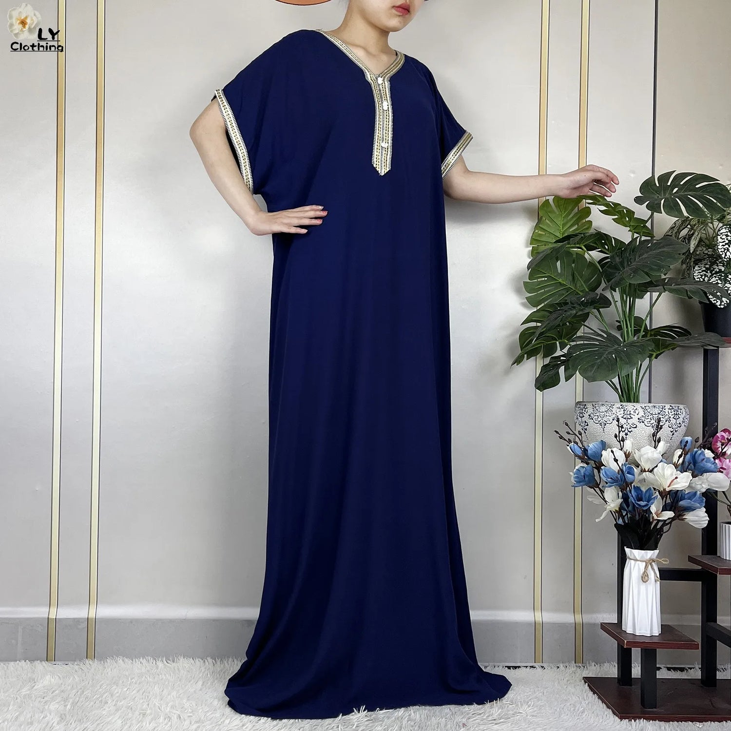 New Summer Kaftan Abaya 2023 African Dresses for Women Traditional Clothing Islam Prayer Attire Turkey Muslim Loose Robe Ramadan