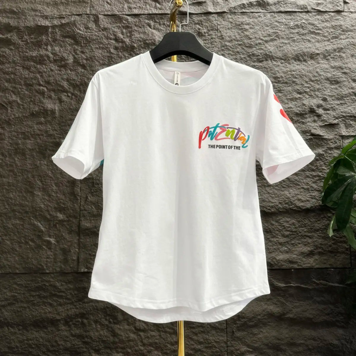 Top 100℅ Cotton Graphic T Shirt for Men Print Watercolor Fashion New In Cool Man Tee Shirts Xl Luxury High Quality S Streetwear