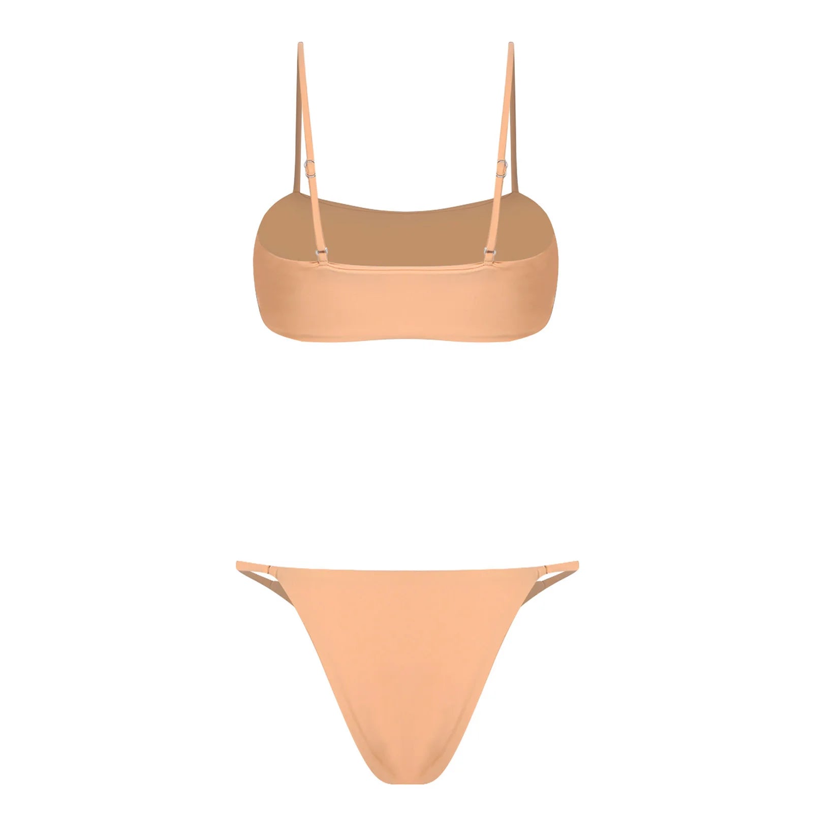 Womens Bikini Swimwear Beach Bathing Suit Shiny Sequin Two Pieces Swimwear Bikini Top with High Waist Briefs 2-piece Beachwear