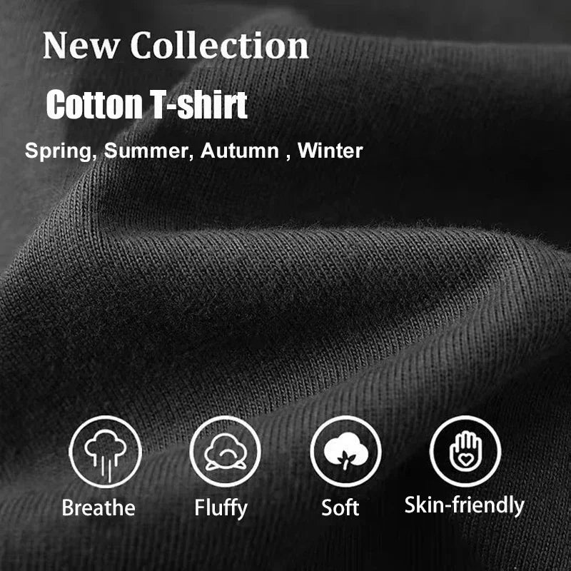 2025 Latest Original Pattern Printed Cotton T-shirt Men&