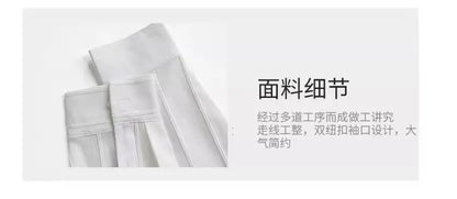 High-end Men Clothing Long Sleeve Business Social Shirts Fashion Drapped Solid All-match Blouse Non-ironing Dress Shirts for Men