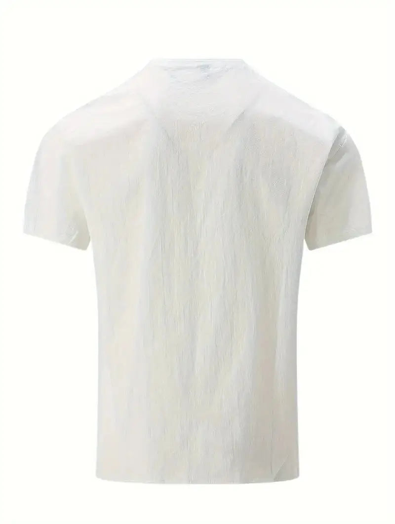 New linen shirt men&