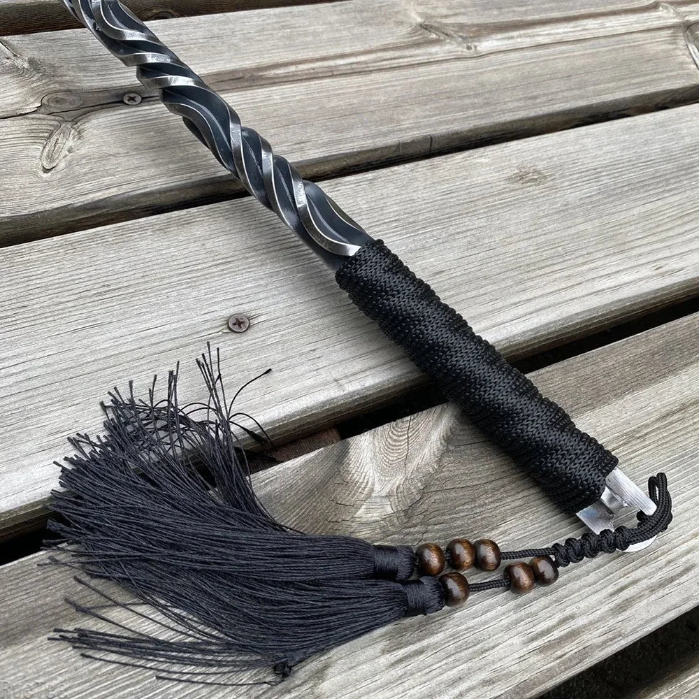 40cm Wild Hammer Hand Forged Integrated Hammer Multifunctional Tool Camping Hand Hammer Gardening Tools Equipment