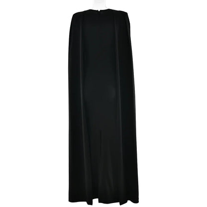 2025 New Fashion High Waist Evening Dress for Women Polyester Fabric Gathered Skirt Tight Fit Gown for Parties And Banquets