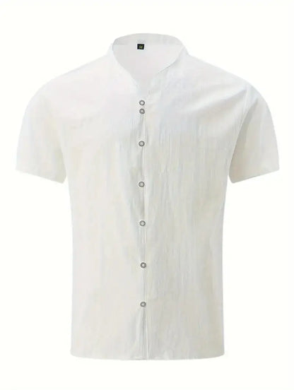 New linen shirt men&