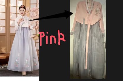 Hanbok for Women Korean Traditional Costume Minority Palace Performance Court Clothes Asian Ancient Costumes Party Hanbok Dress