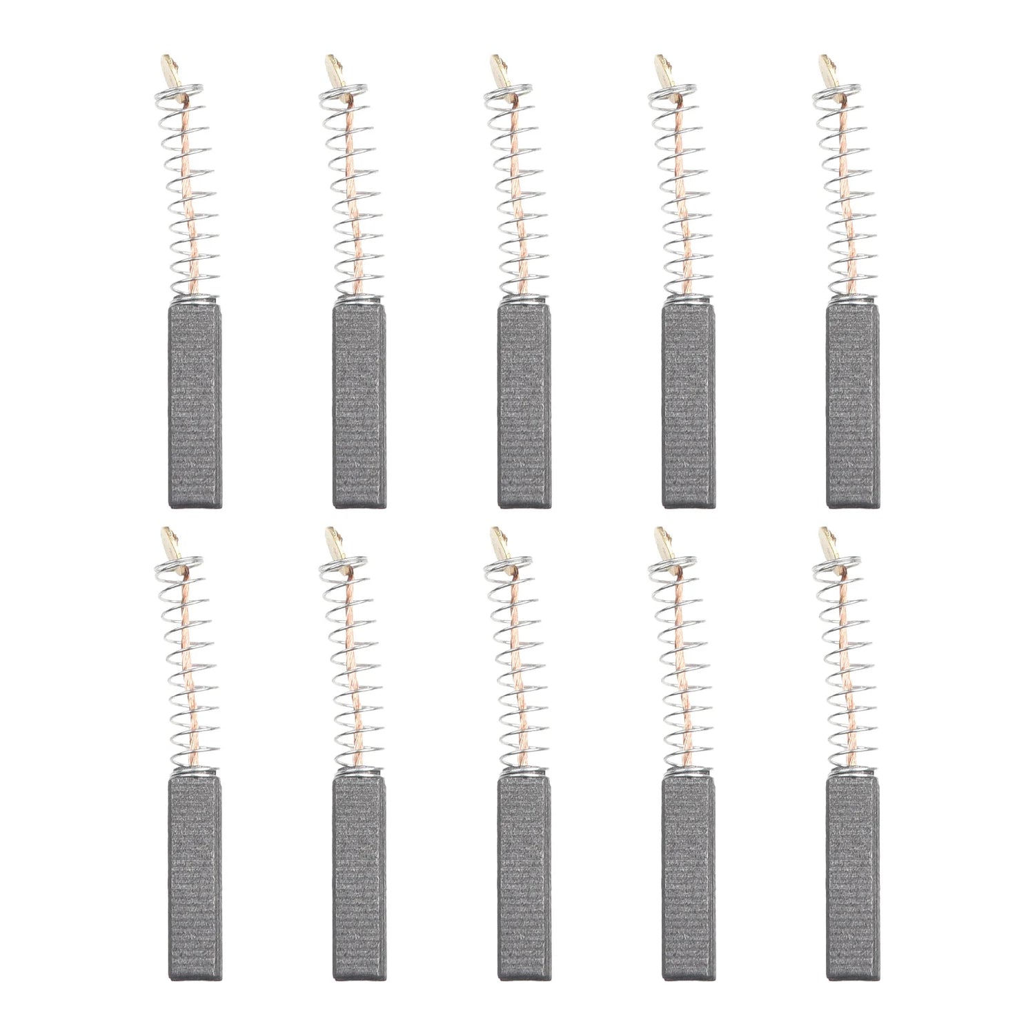 10pcs Carbon Brushes Replacement For Electric Motors Circular Saws Miter Saws Drills Hammer Drills Power Tool Access 20x5x5mm