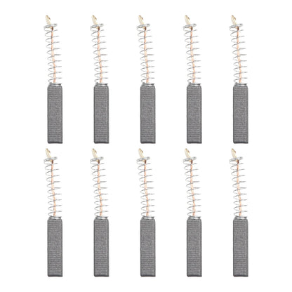 10pcs Carbon Brushes Replacement For Electric Motors Circular Saws Miter Saws Drills Hammer Drills Power Tool Access 20x5x5mm
