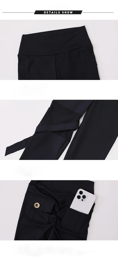 Woman  New Style Hot Gym Wears Gym Training Sports  Cut Leggings Fitness Women   Rise  Yoga Tights