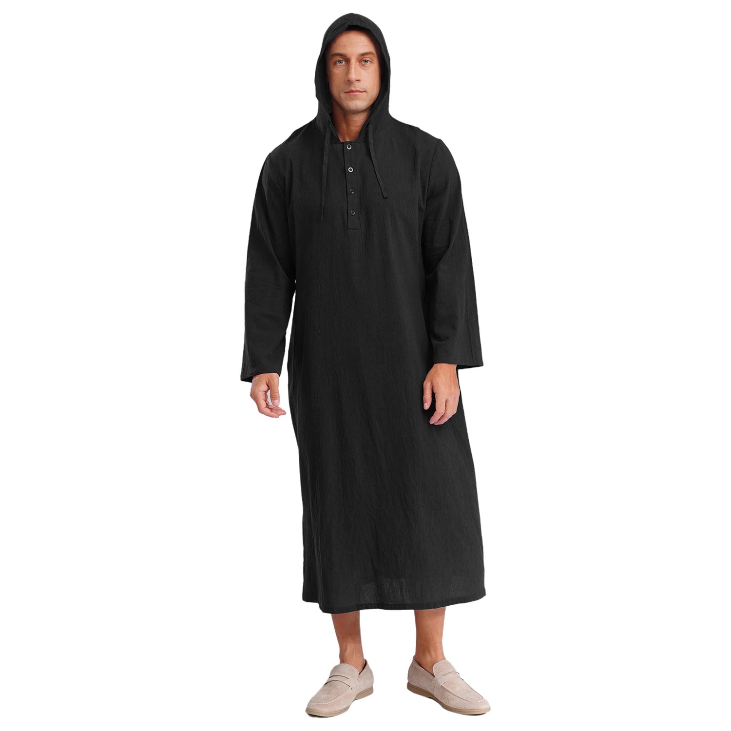 Islamic Kaftan Muslim Jubba Arabic  Thobe Men&