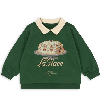 Hoodies Mother Kids 2025 New Autumn Winter Baby Boys Girls Cartoon T Shirts Hooded Sweatshirts Pants Korean Children&