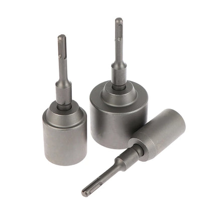 Forged Steel SDS-Plus Ground Rod Driver, Heavy Rotary Hammer Drills, T Post Drill Converter.