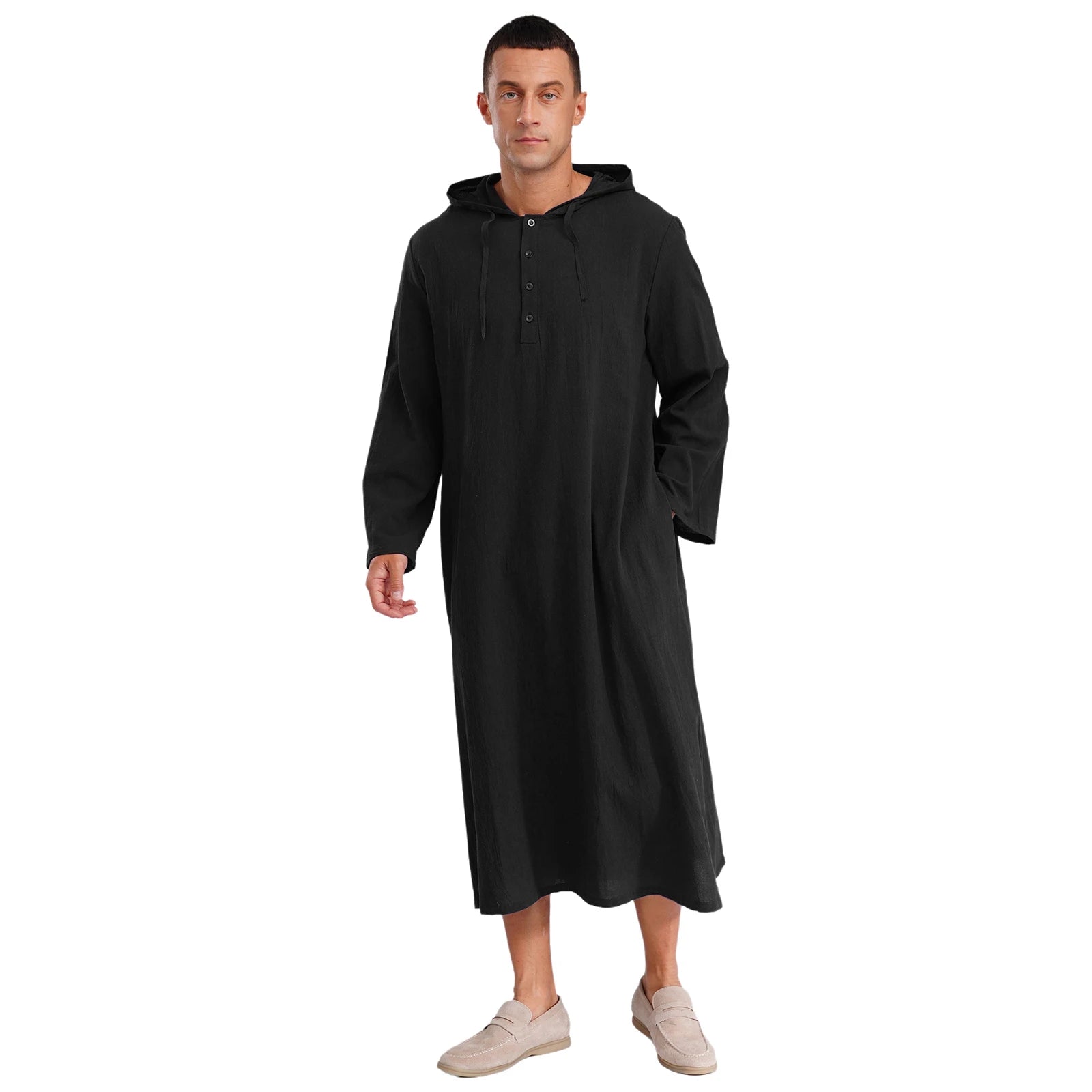 Islamic Kaftan Muslim Jubba Arabic  Thobe Men&