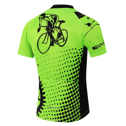 New Cycling Jersey Short Sleeve Downhill Men Jersey Mountain Bike T-shirt MTB Maillot Bicycle Shirt Uniform Cycling Clothing